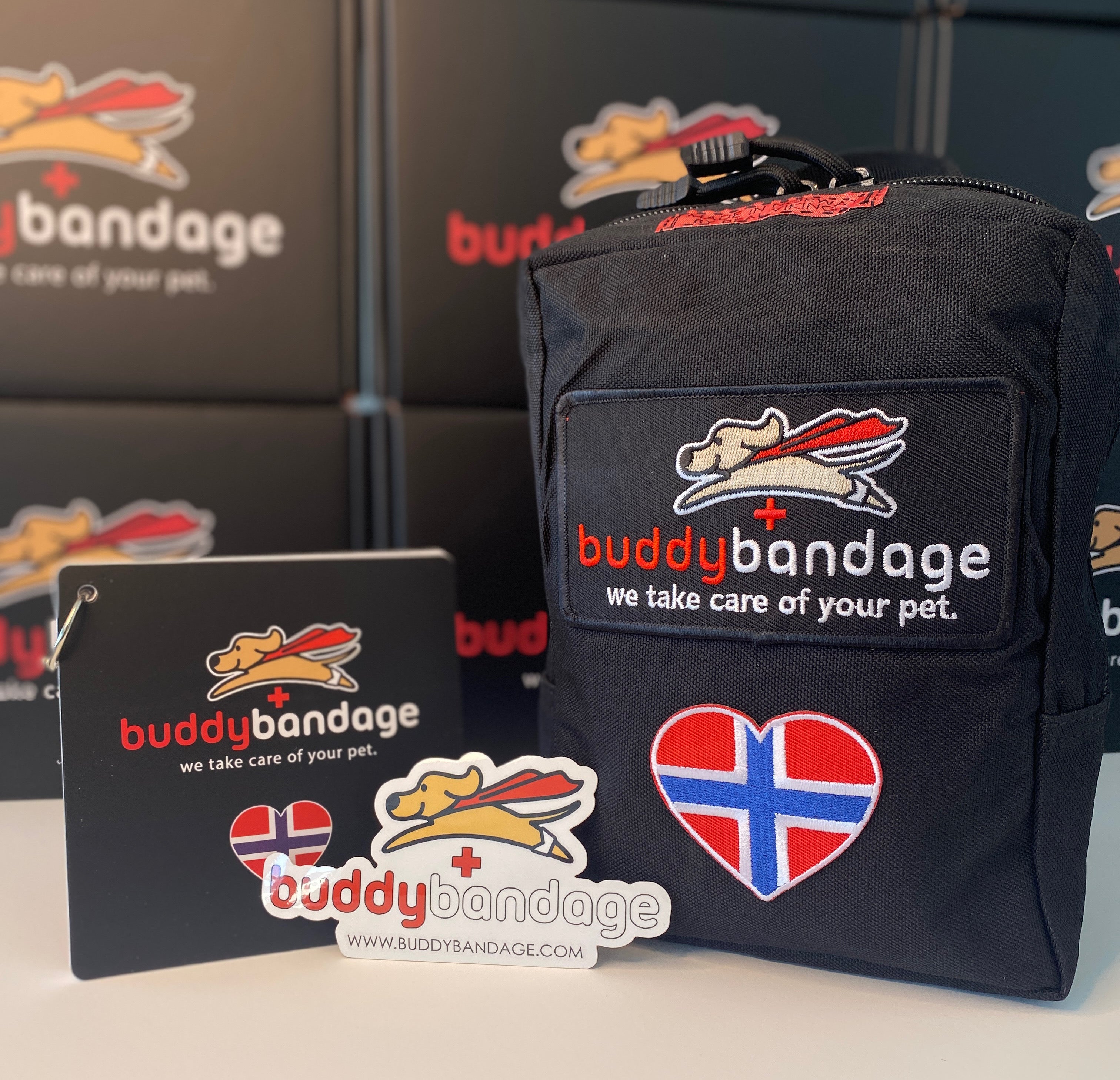 Buddy Bandage Førstehjelpsbag for Hund