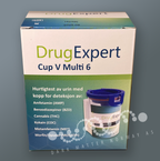DrugExpert Cup V - Multi 6 Narkotikatest 1 stk