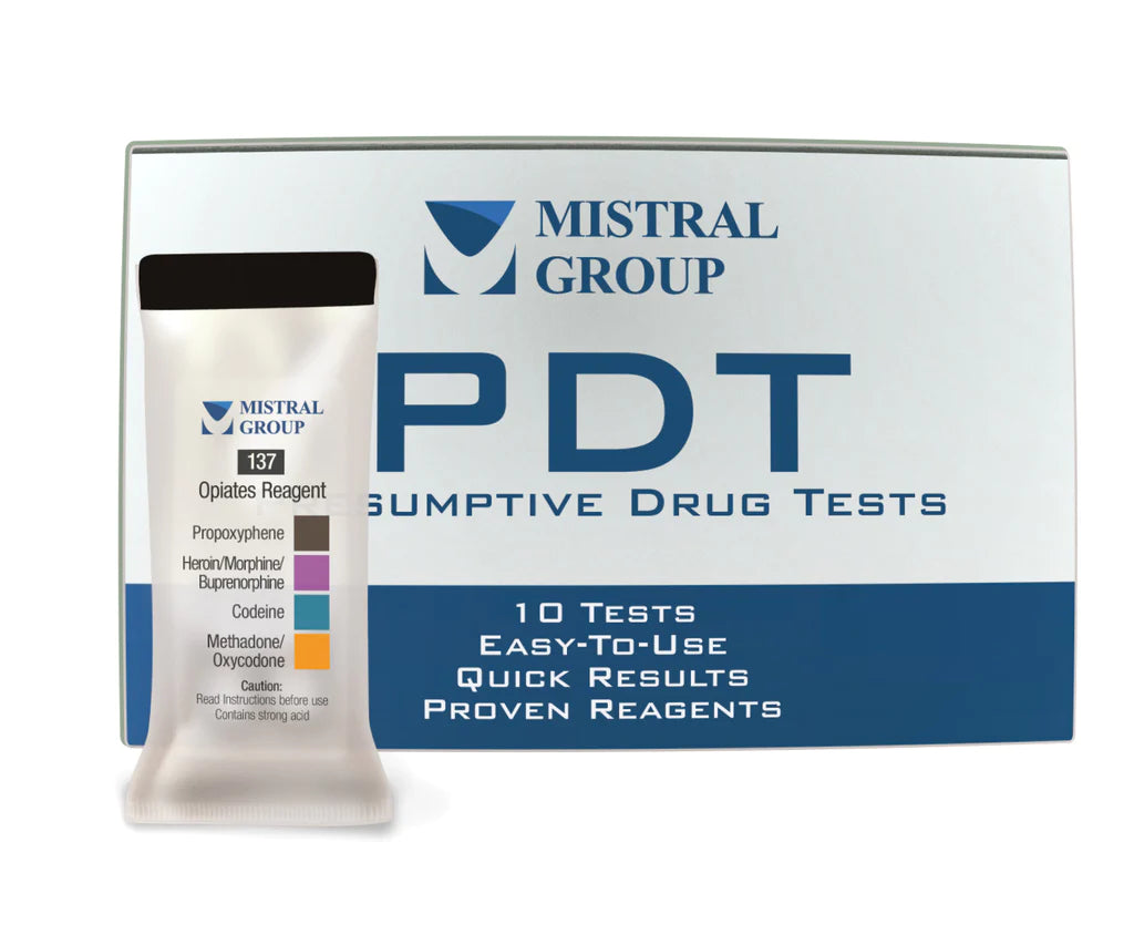 Hurtigtest for Opiater, Kodein, morfin, Oxykodon, Metadon,  1 stk